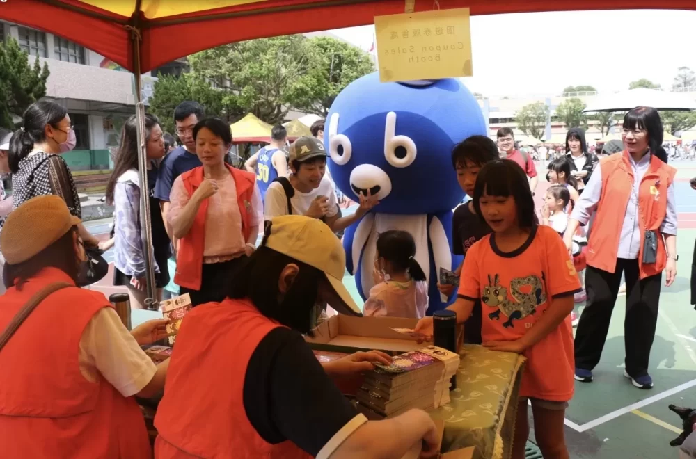 攤位宣導減塑